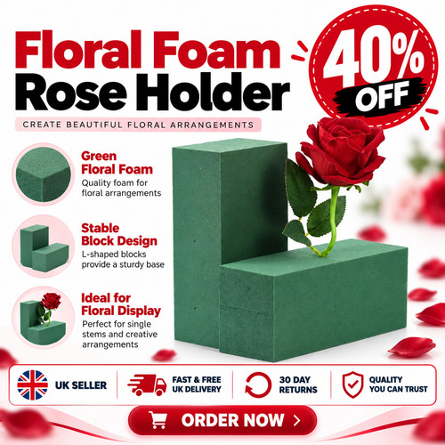 Premium wet florist foam - 6x,