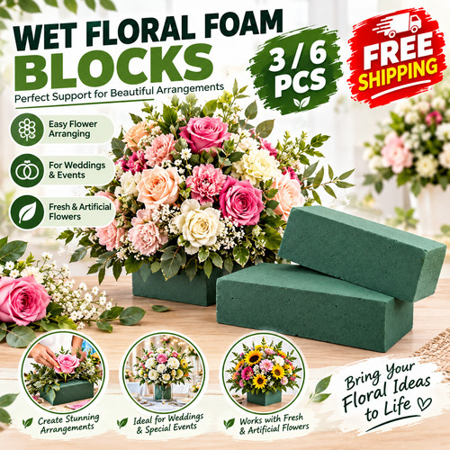 Premium wet florist foam - florist,