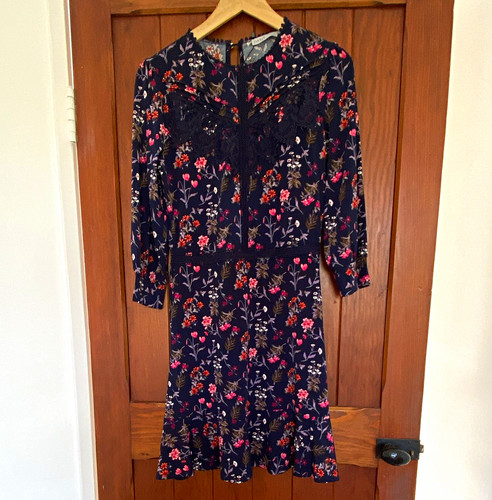 Oasis navy floral fit - floral,