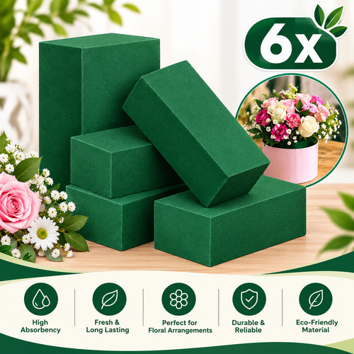 Premium wet florist - 6x, foam