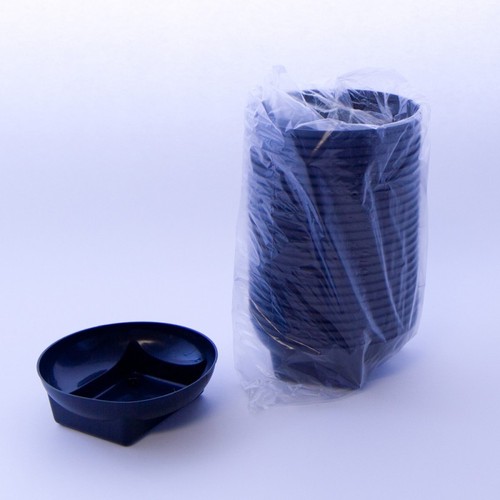Plastic square round green - plastic,