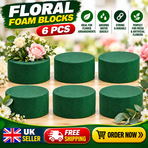 Pcs round floral foam - 6,