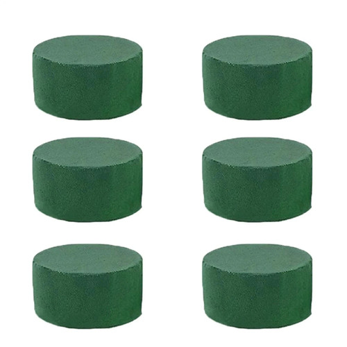 6pcs green dry floral - green, foam
