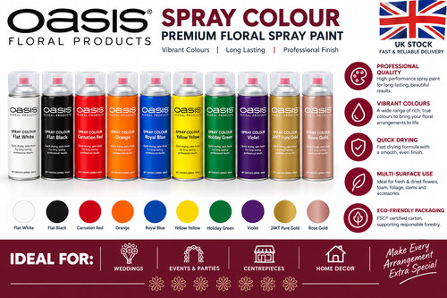 Oasis flower spray - paint, 400ml