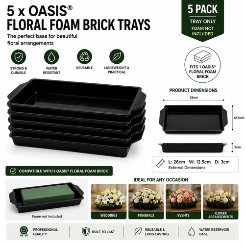 Oasis floral foam brick - 5, oasis®