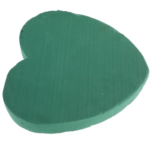 Green heart flower holding mud - green,