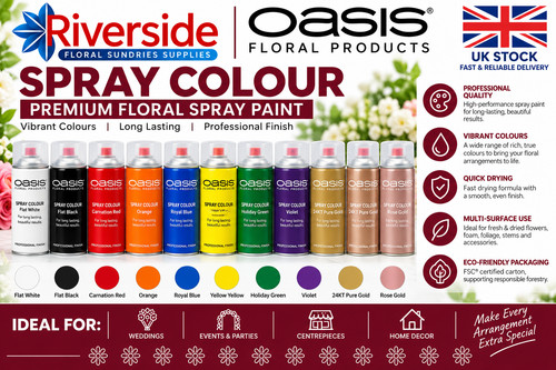 Oasis flower spray paint 400ml - flower,