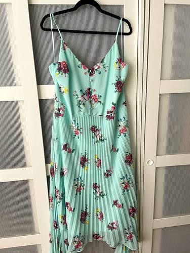 Oasis light blue - oasis, floral