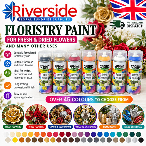 Oasis flower spray paint - flower,