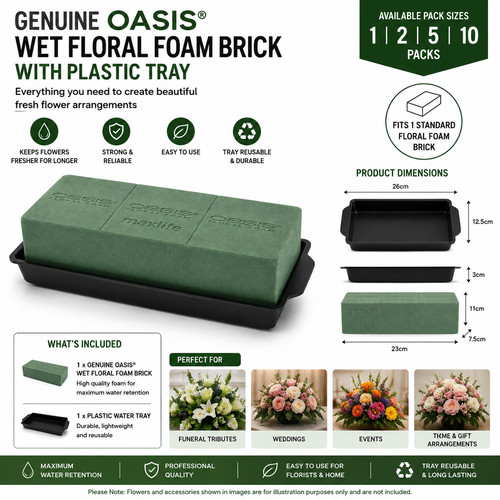 Genuine oasis wet floral - oasis®,